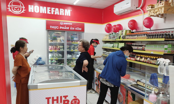 Chuỗi cửa hàng thực phẩm Việt Homefarm nhận vốn hàng triệu USD từ Alibaba